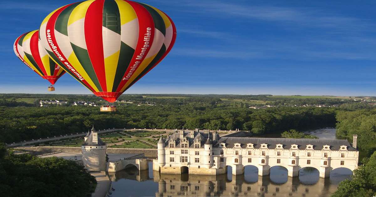 Les châteaux vus du ciel
